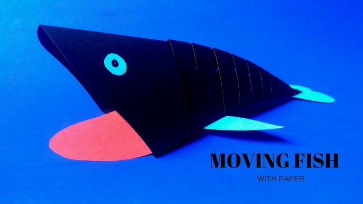 How To Make a Moving Fish Craft | Paper Fish | DIY-Craft For Kids | InnoVatioNizer