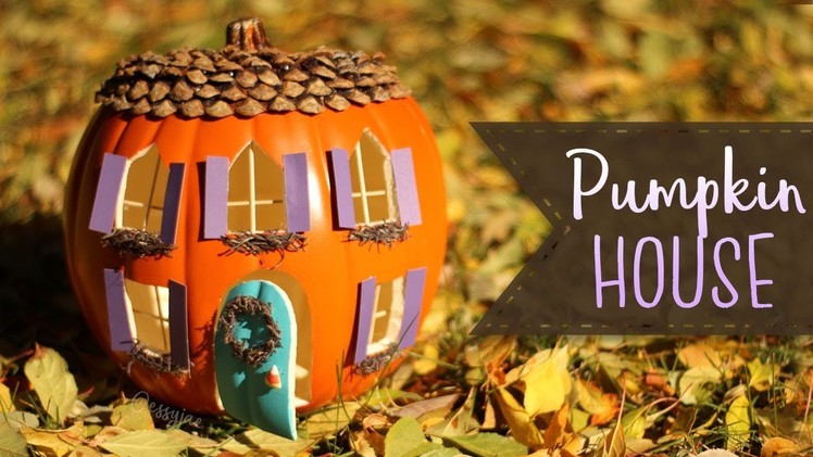 How To Make A Pumpkin House ????   Pumpkin Carving Ideas | BOOtorial