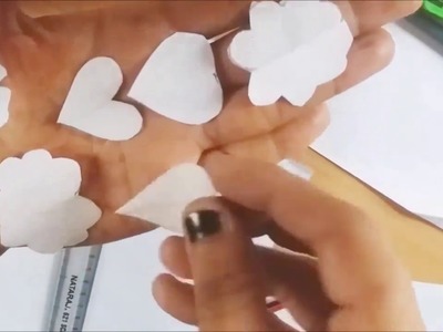 How to make Easy Mehndi Design using paper cutting craft design