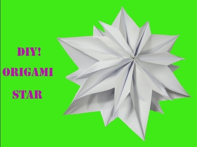 How to make easy origami paper star |  paper craft  DIY!⭐️