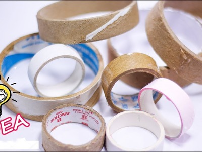 How to reuse waste tape roll at home | Best out of waste | Artkala 356