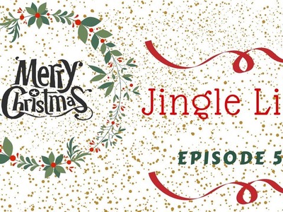 Jingle Lills Series : Ep 5 : Craft with Me : Paper Stocking ????????