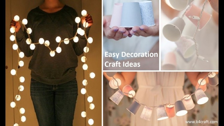 Last minute Quick and Easy Decoration Ideas - Happy Diwali