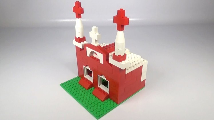 Lego Church (001) Building Instructions - LEGO Classic How To Build - DIY