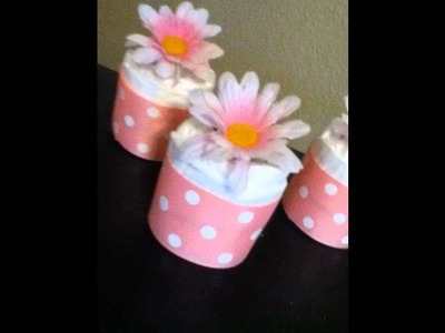 More Baby Shower Gifts-Diaper Cakes-Diaper Cupcakes
