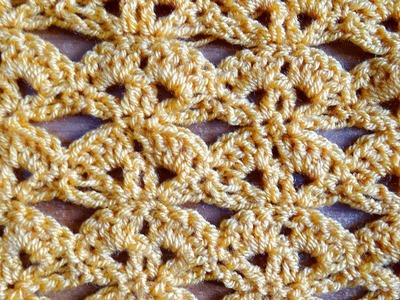 Old Coin Crochet Stitch - Right Handed Crochet Tutorial