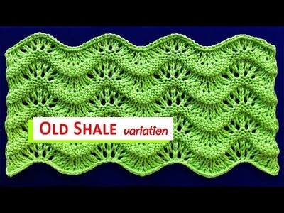 Old Shale Variations -  Stitch Pattern 6