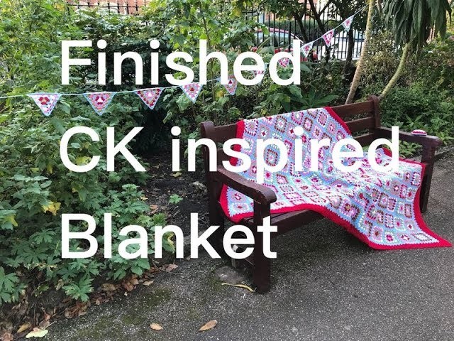 Ophelia Talks about Crocheting a CK inspired blanket