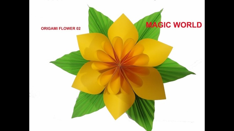 Origami Flower Easy paper flower Easy Step |Paper Craft Ideas
