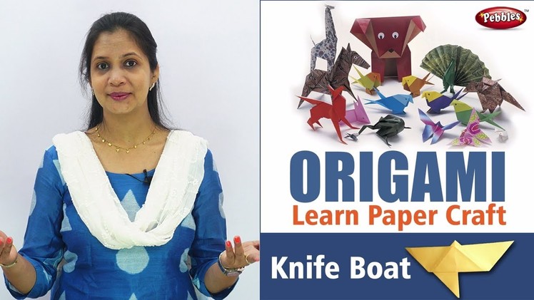 Origami Knife Boat  || Origami for Kids || Live Teaching Origami Paper Craft || Gujarati  Video