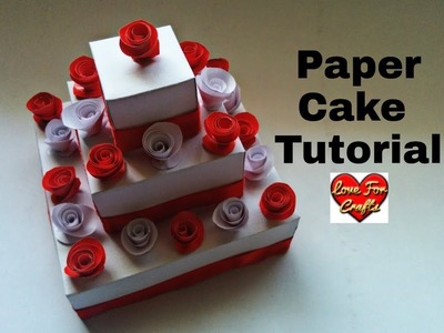Paper Cake Tutorial | How to Make Birthday Cake
