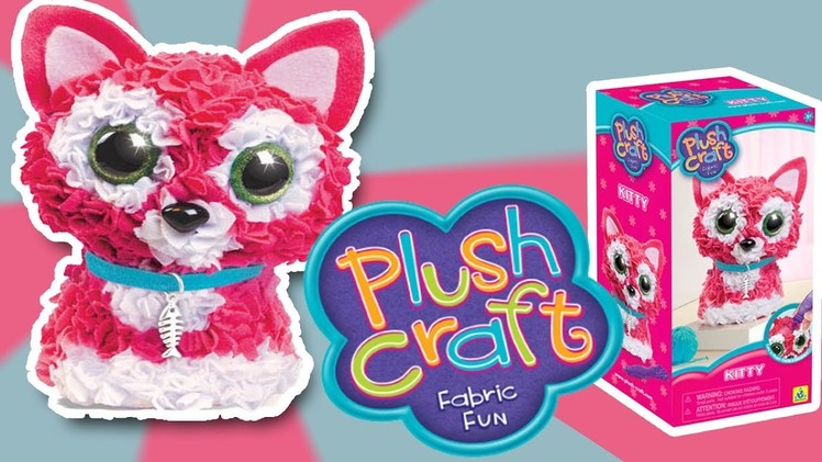 PLUSH CRAFT 3D KITTY - FABRIC FUN - MAKE AND PLAY| Little Kelly & Friends ToysReview for Kids