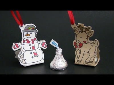 Reindeer & Snowman Hershey's Kisses Ornaments