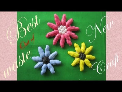 Ruhees's new peanut shell craft ||How to make  flower with peanut shell