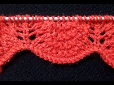 Single Colour Knitting Pattern # 65