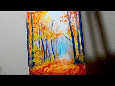 Speed Painting : Autumn Forest