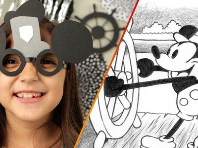 Steamboat Willie Party Glasses | Disney Family