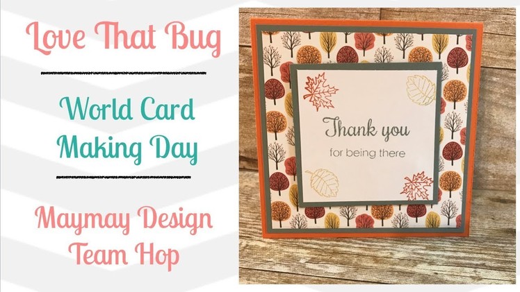 World Card Making Day | Blog Hop
