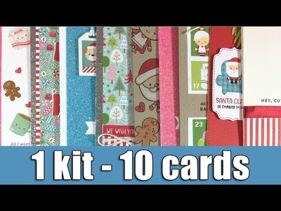 1 kit - 10 cards | December 2017 | giveaway