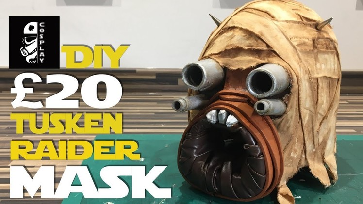 £20 DIY Tusken Raider Mask | #20PoundPropChallenge (Ace Vs. Buckethead Props)