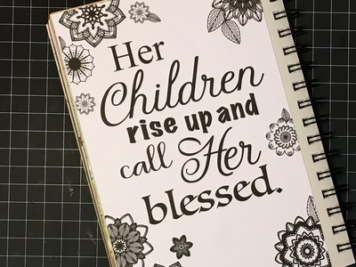 2017 heART Scripture Art Week 20 {Mother's Day}