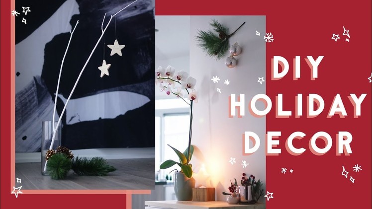 5 DIY Dollar Store Holiday Decor Ideas - Great for Small Apartments!
