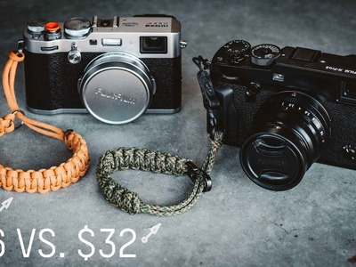 $6 DIY Camera Strap vs $32 Camera Strap