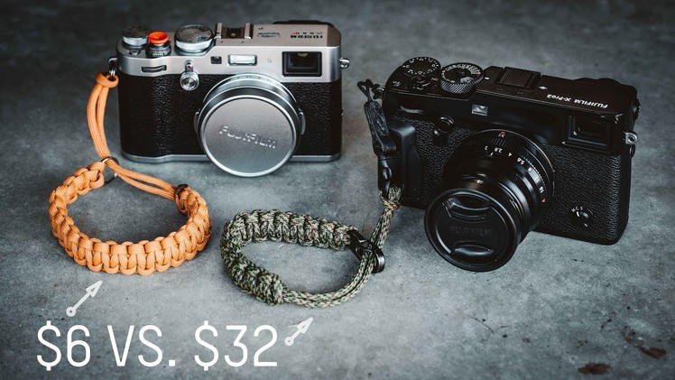 $6 DIY Camera Strap vs $32 Camera Strap