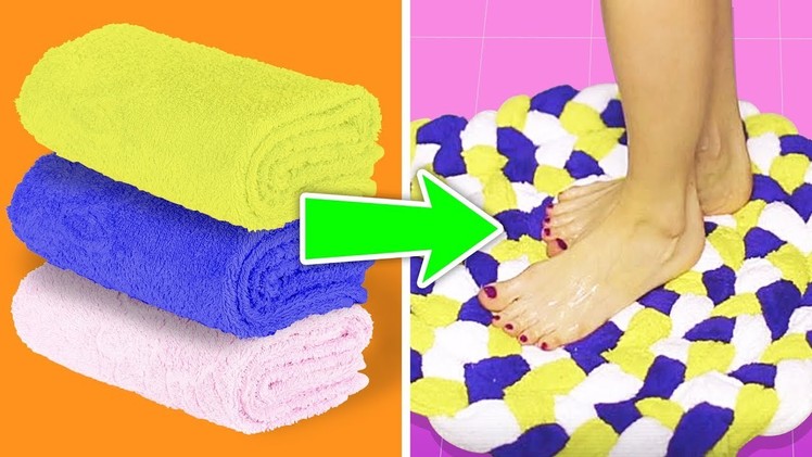 8 AWESOME DIY MATS AND BLANKETS