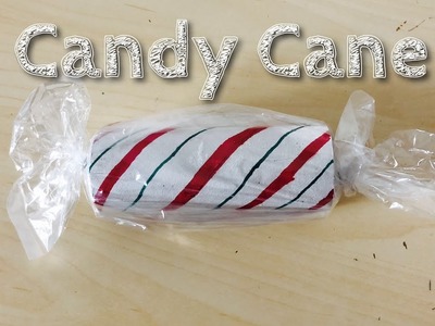 Candy Cane DIY Christmas Crafts From Recycled Toilet Paper Roll