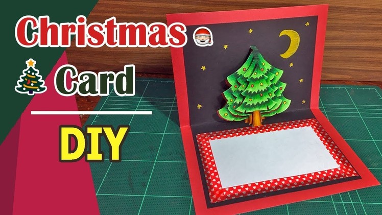 Christmas Card - DIY Pop-Up Card Tutorial