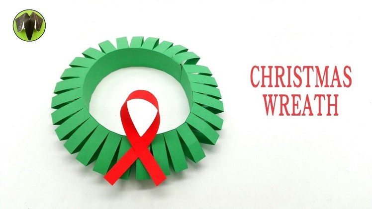 Christmas Wreath - DIY Tutorial by Paper Folds - 846