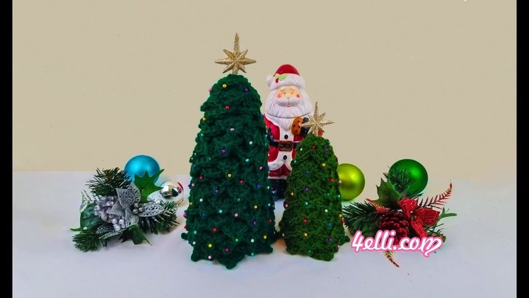 Crochet Christmas Tree Tutorial (EN)