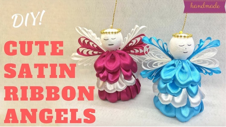 D.I.Y. Cute Satin Ribbon Angels | MyInDulzens