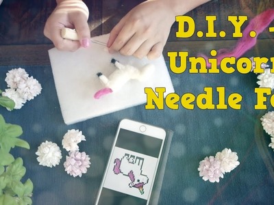 D.I.Y. - Unicorn Needle Felt