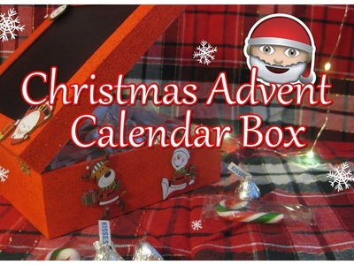 DIY ???? Christmas Advent Calendar Box
