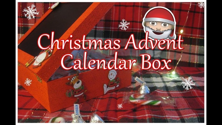 DIY ???? Christmas Advent Calendar Box