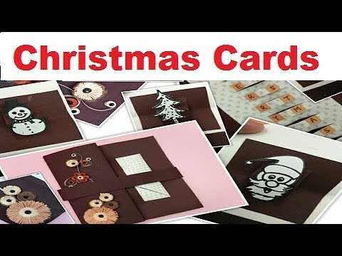 DIY Christmas Cards Handmade,Easy Pop Up  Christmas Card Ideas