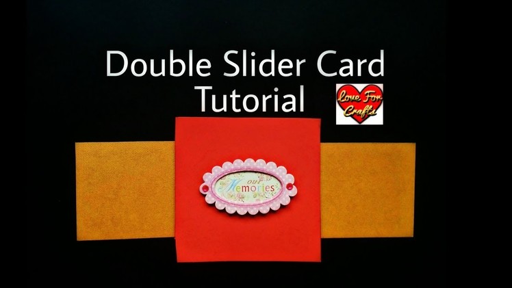 DIY Double Slider Card | How to Make Double Slider Card (Requested Video)