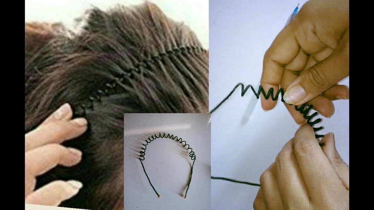 DIY hair accessories - Making with silk thread | jewellery tutorials