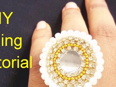 DIY Ring Tutorial.How to make Ring at home