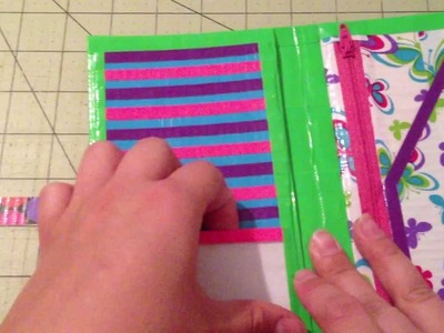 Duct Tape Women's Wallet with zipper coin pouch SO CUTE!