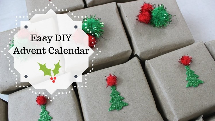 Easy and Affordable DIY Advent Calendar Using Dollar Tree Items
