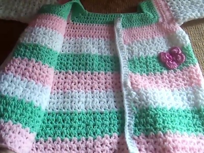 Easy crochet baby frock tutorail,#9 part-1 ||Absoulte beginners