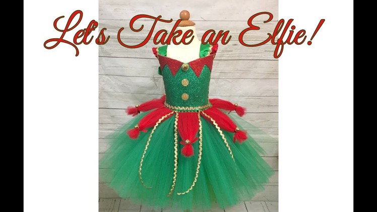 Elf Tutu Dress DIY | Holiday Tutu Dress Tutorial