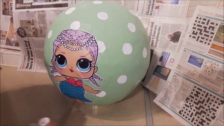 Giant DIY lol suprise ball