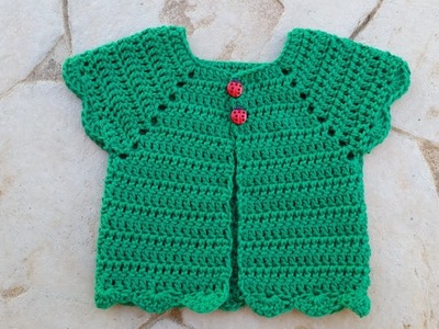 Girls Cardigan (Crochet)