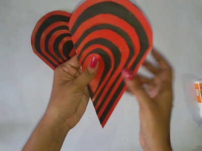 Heart shape Maze card  Tutorial. Greeting card