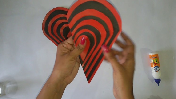 Heart shape Maze card  Tutorial. Greeting card