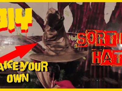Homemade Sorting Hat -  A DIY Harry Potter Christmas (Part 2)